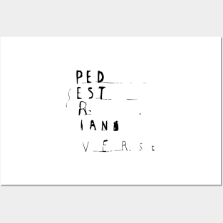 Frightened Rabbit Merch Pedestrian Verse Posters and Art